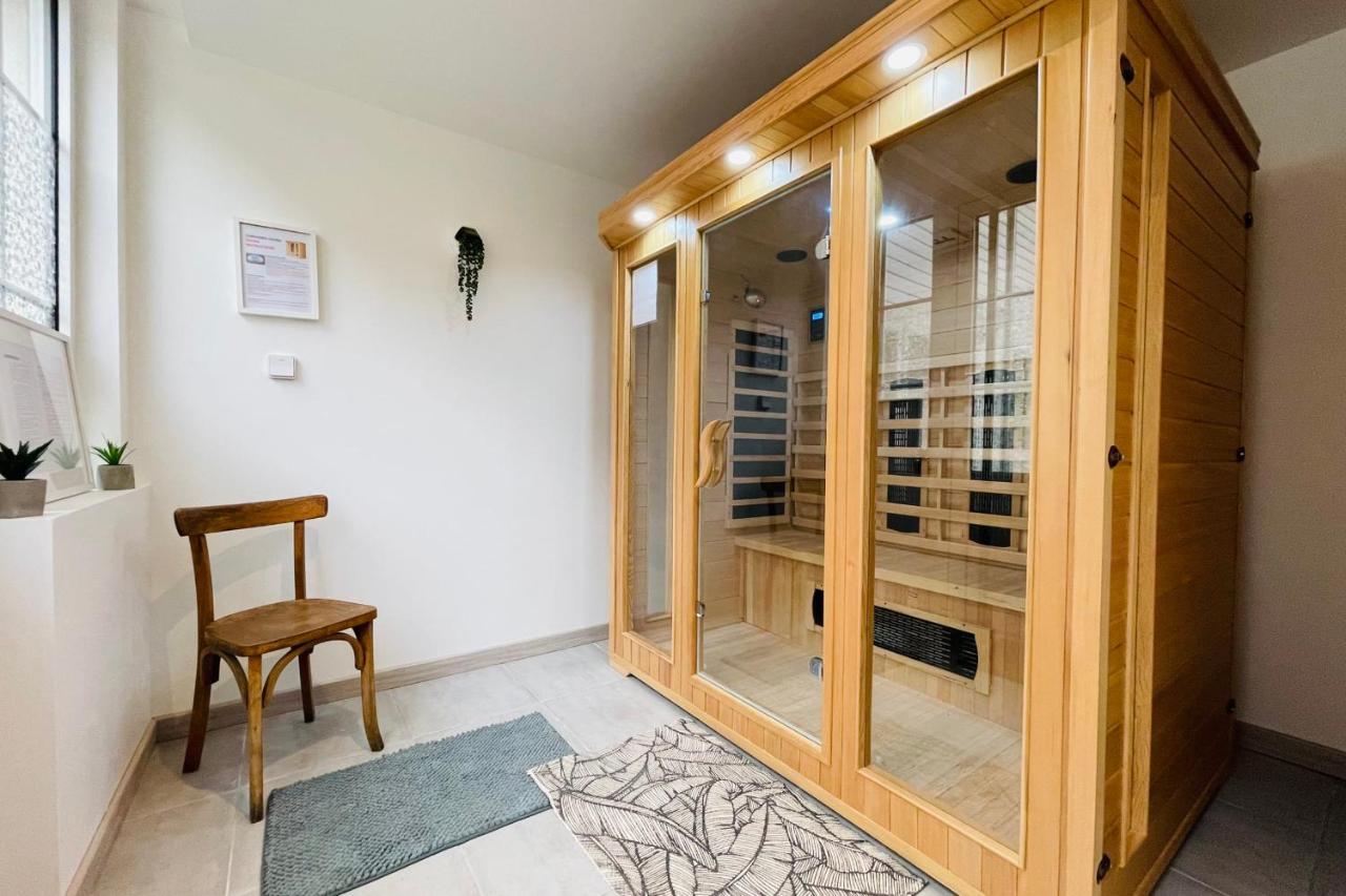 Le Leonard Echappee Amboisienne Avec Sauna Partage อองบวส ภายนอก รูปภาพ